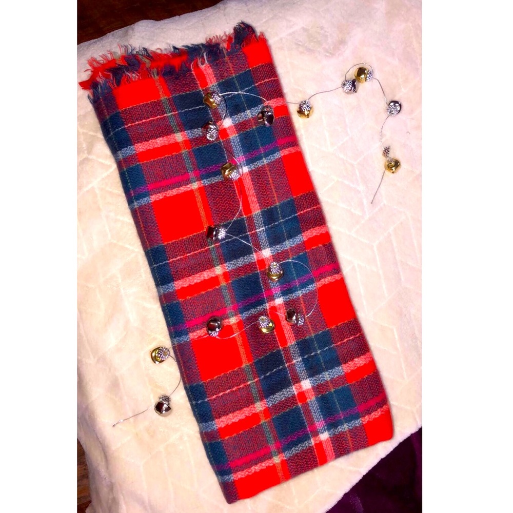 Plaid Blanket Scarf